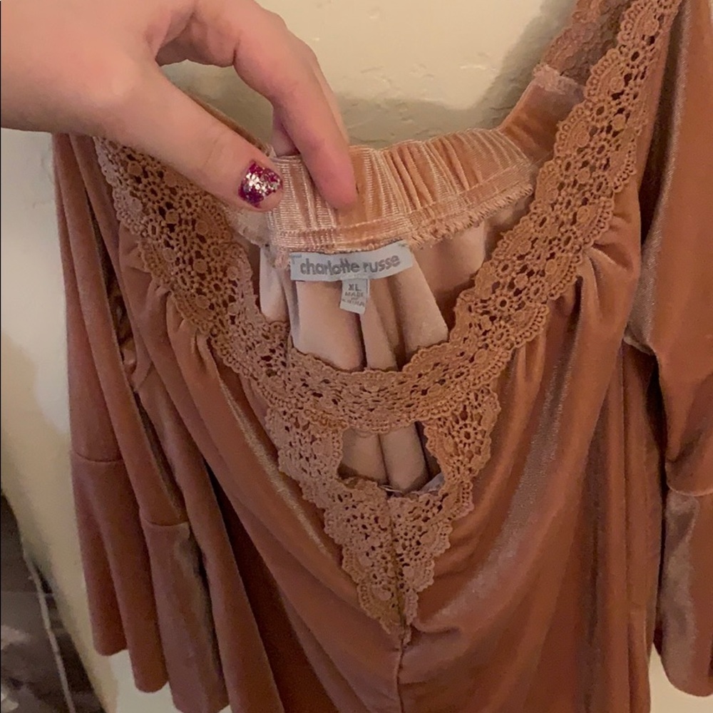 Off the shoulders top